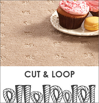 Cut & Loop combines both cut and uncut loops to create patterns and textures.